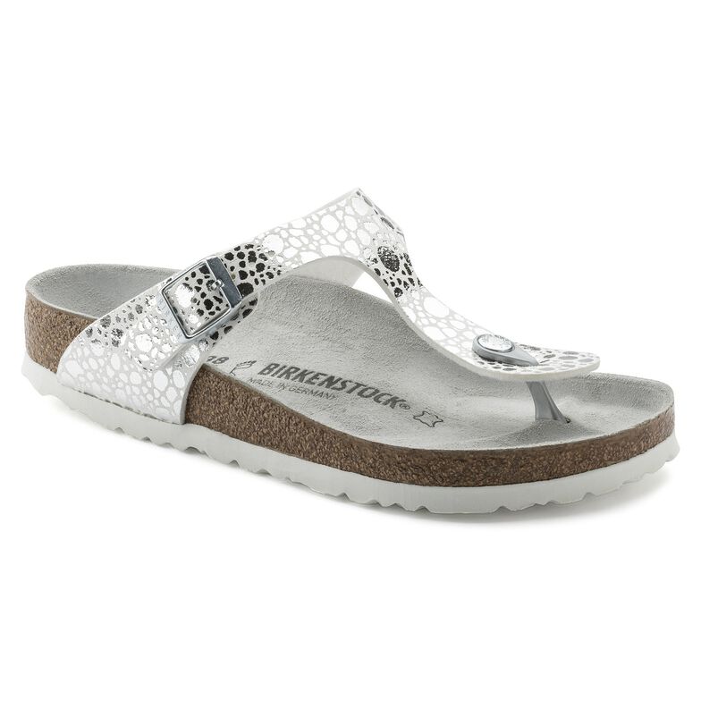 birkenstock gizeh argento