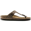 birkenstock gizeh tobacco leather