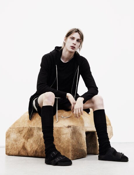 RICK OWENS × BIRKENSTOCK ショートブーツ 人気デザイナー 靴