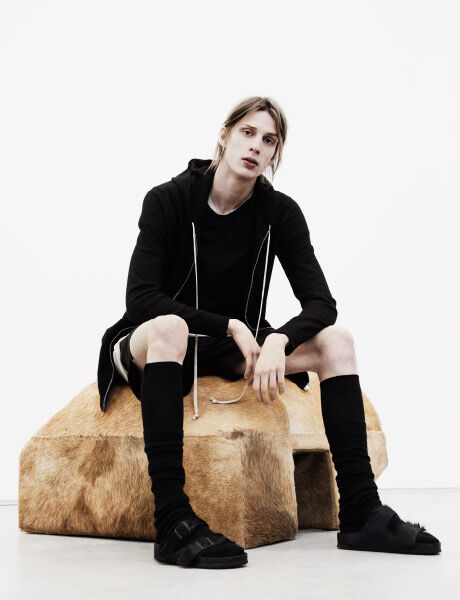 Rick Owens Arizona on model