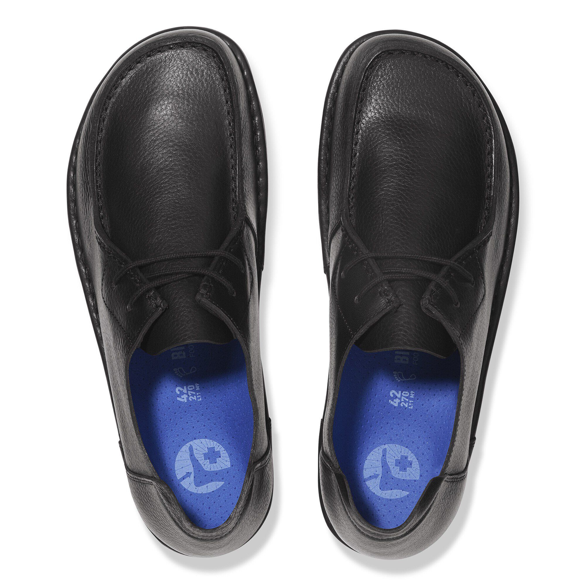 Birkenstock ブラックレザー ストラップシューズ 39 Boston / ボストン スムースレザー ブラック | BIRKENSTOCK