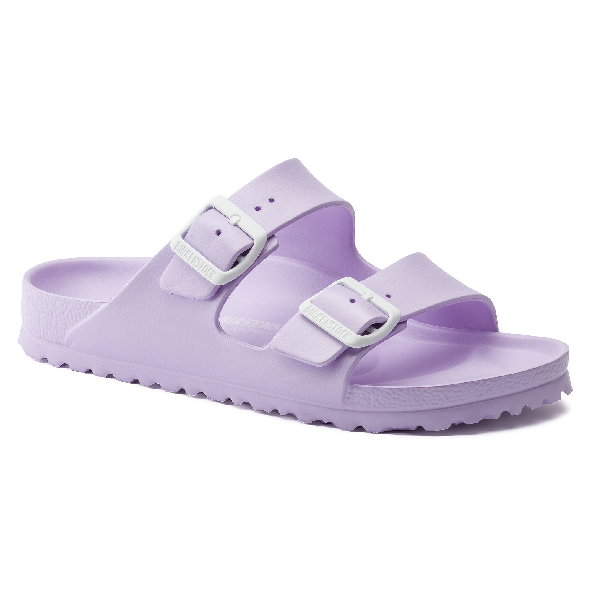 birkenstock women's arizona essentials eva sandals lavender