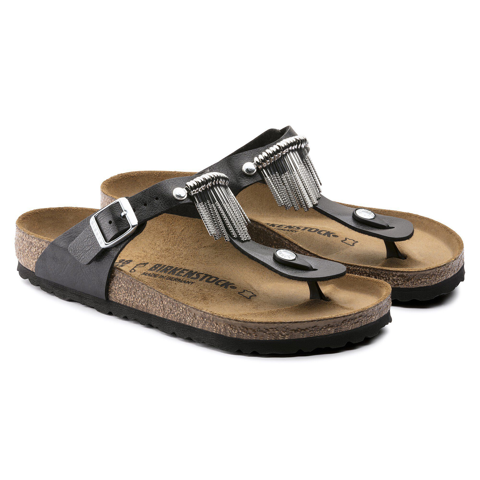Birkenstock gizeh fringe sandals store