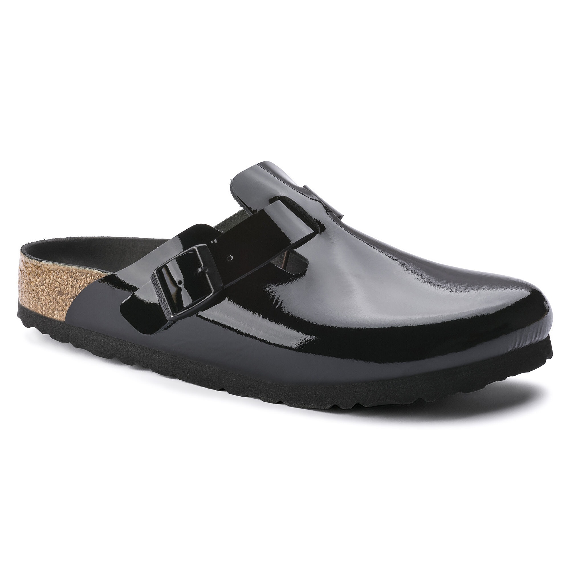 Birkenstock boston patent leather
