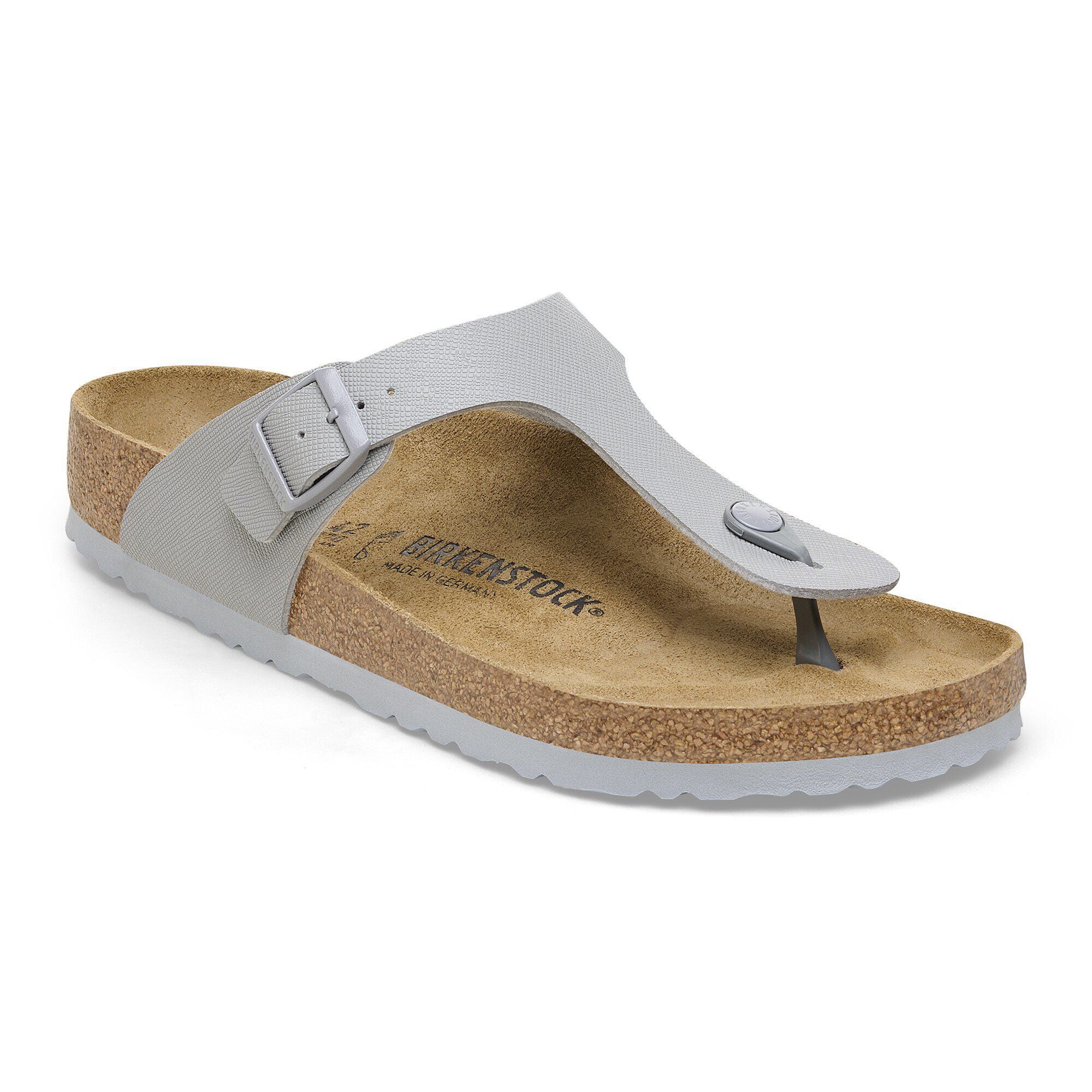 Gizeh Birko Flor Saffiano Stone Coin BIRKENSTOCK
