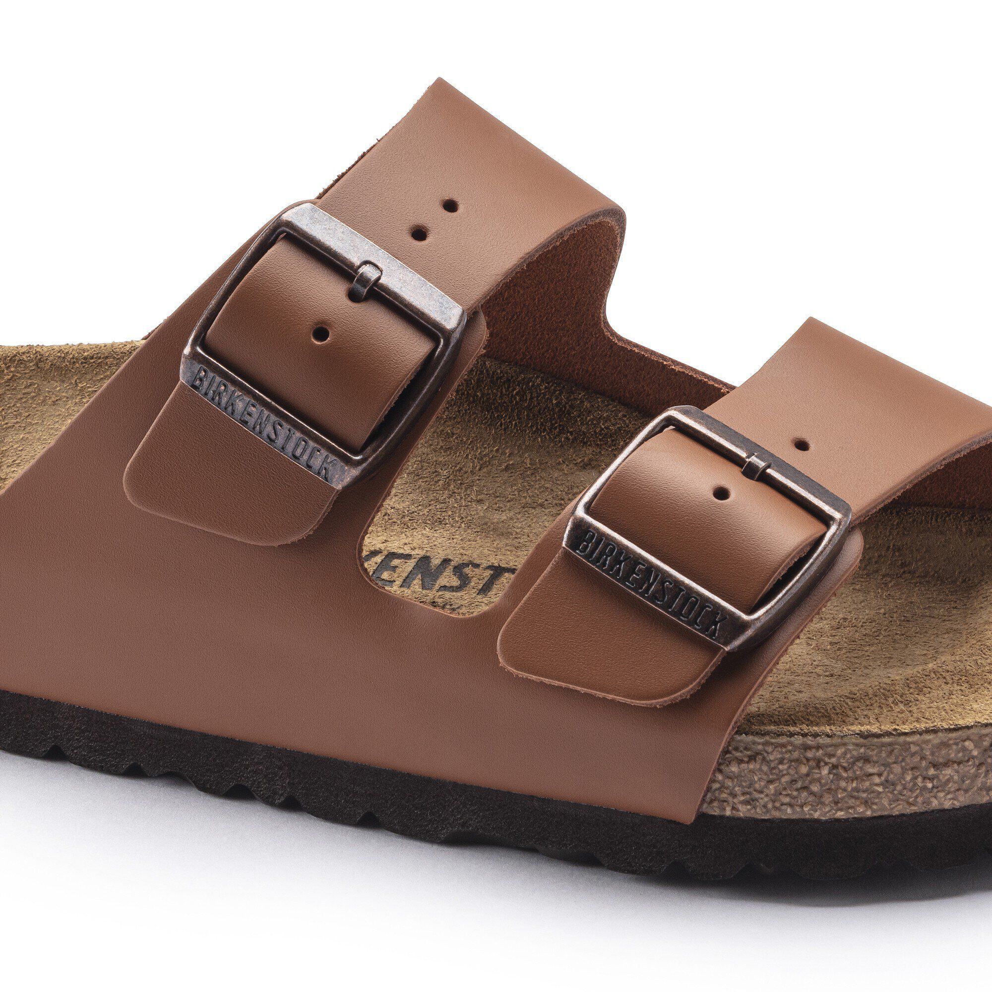 Tan leather birkenstocks hot sale