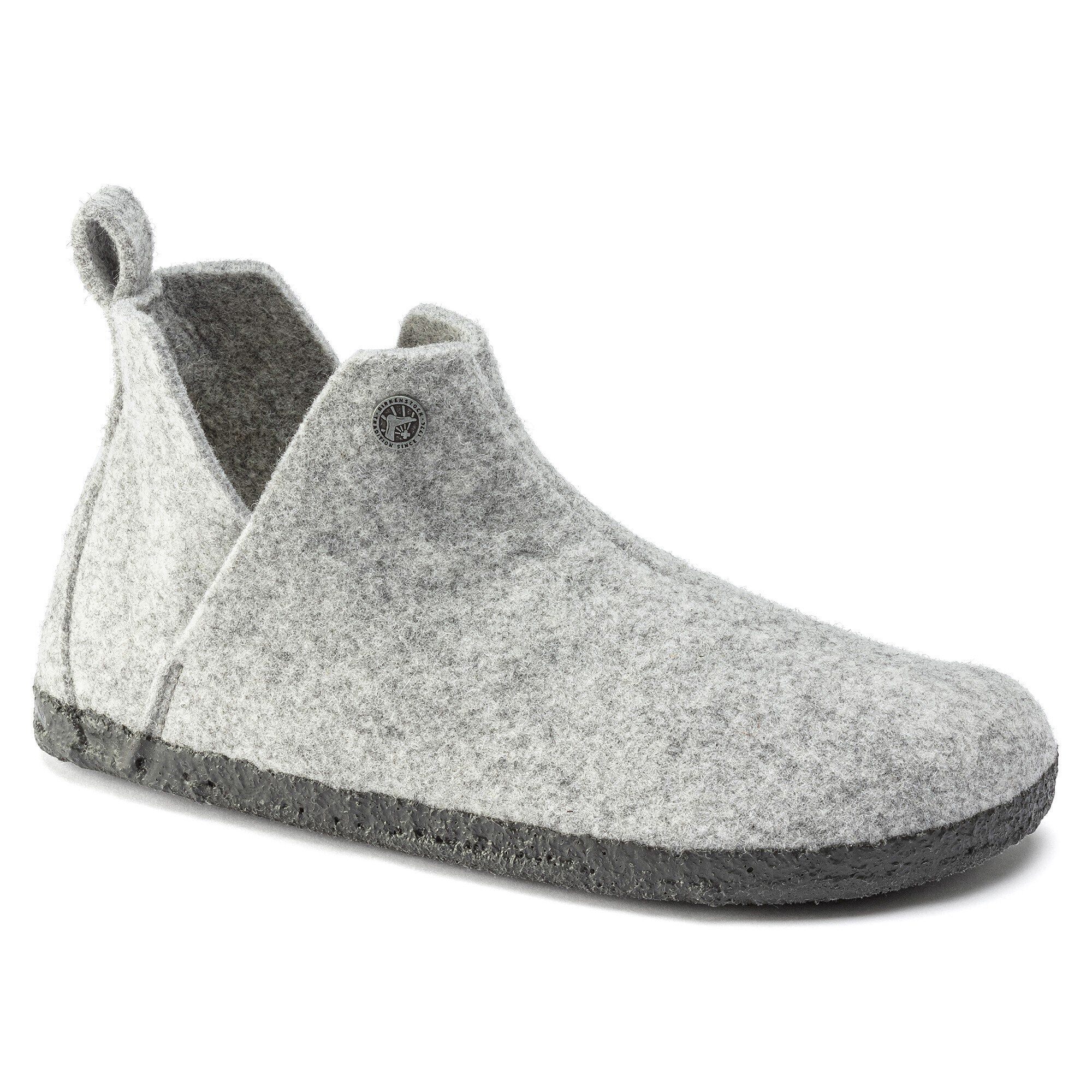 Andermatt Shearling Felt Light Gray | BIRKENSTOCK