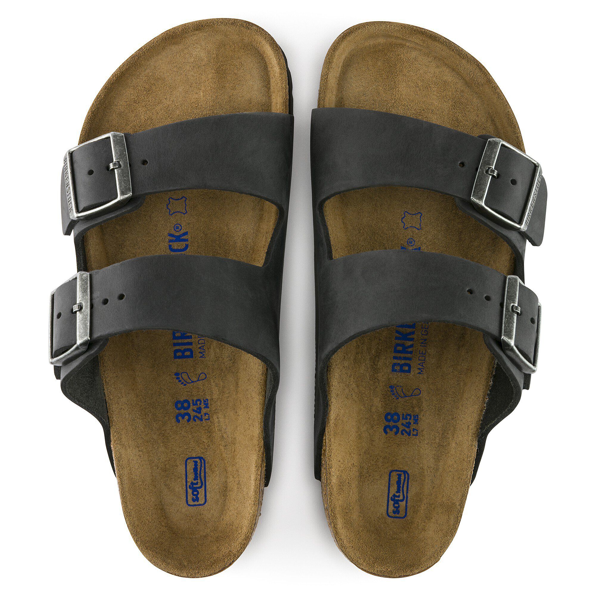 Arizona Soft Footbed / アリゾナ ソフトフットベッド オイルドレザー ブラック | BIRKENSTOCK