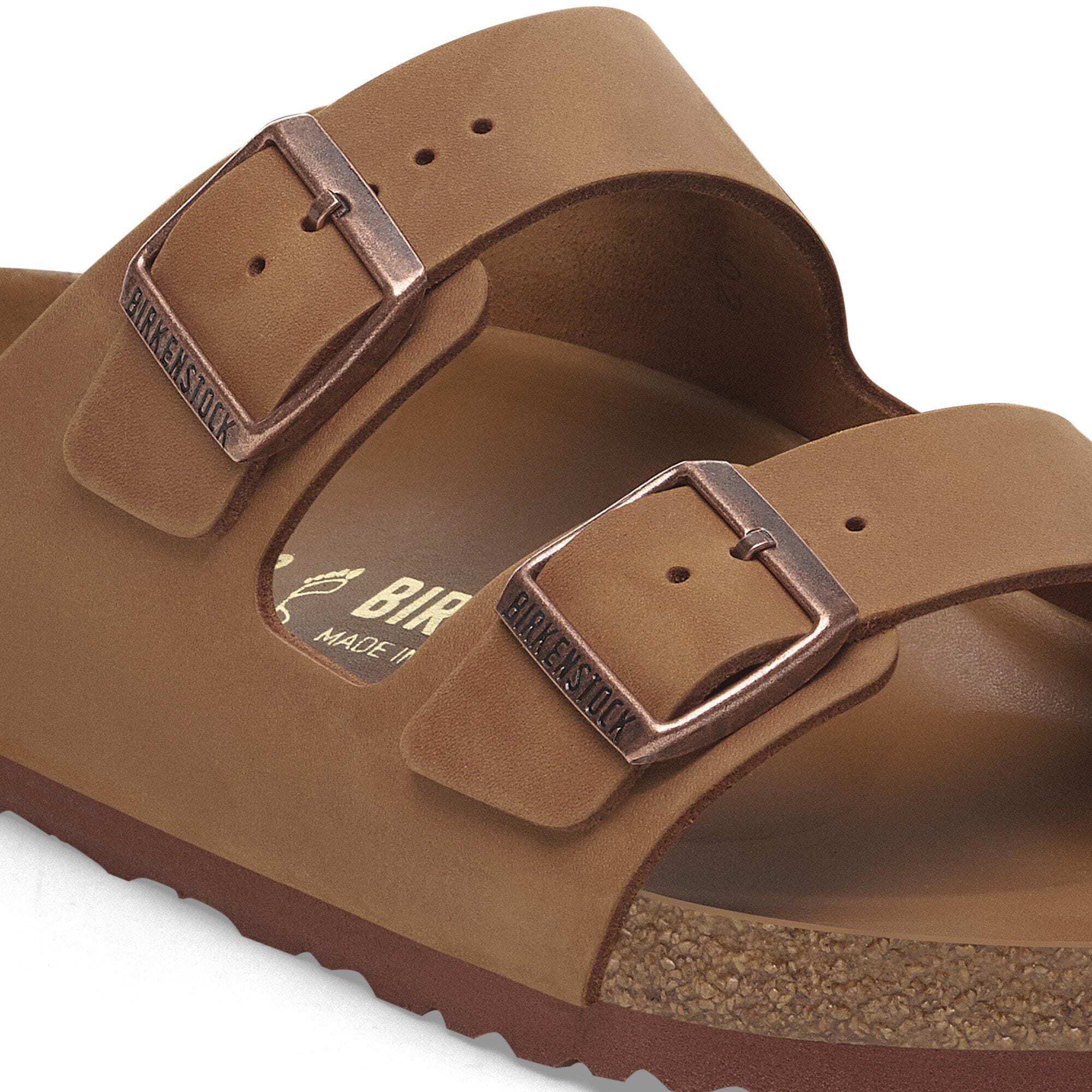 Arizona BS Natural Leather Oiled Cognac | BIRKENSTOCK