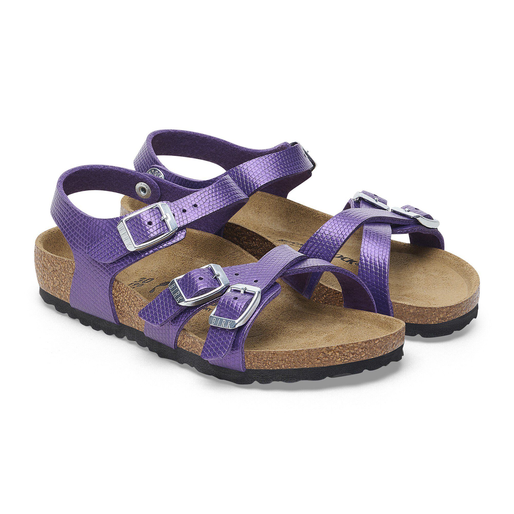 【関税&送料込】Birkenstock Sandals Purple Amazon.com | Birkenstock Womens Arizona Soft Foodbed Sandal