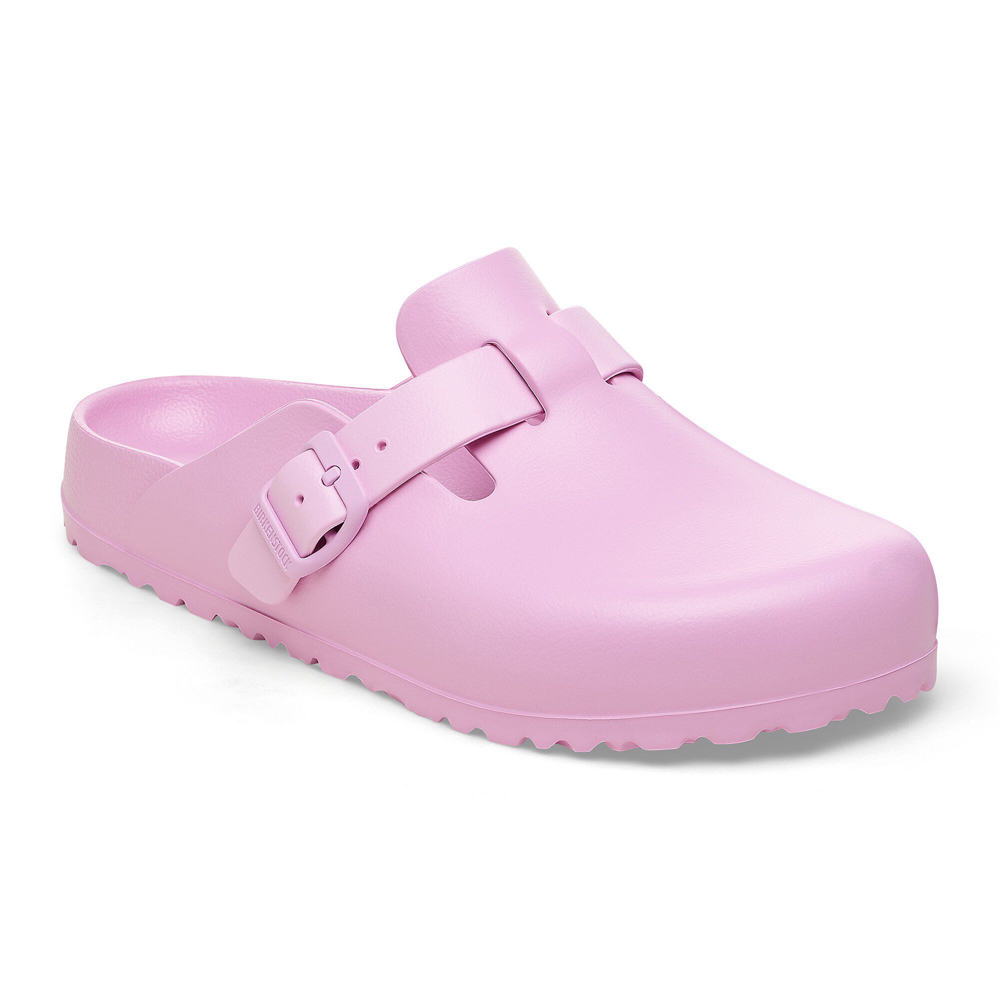 Pink plastic birkenstocks clearance