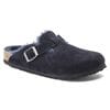 Boston Shearling Suede Leather Midnight