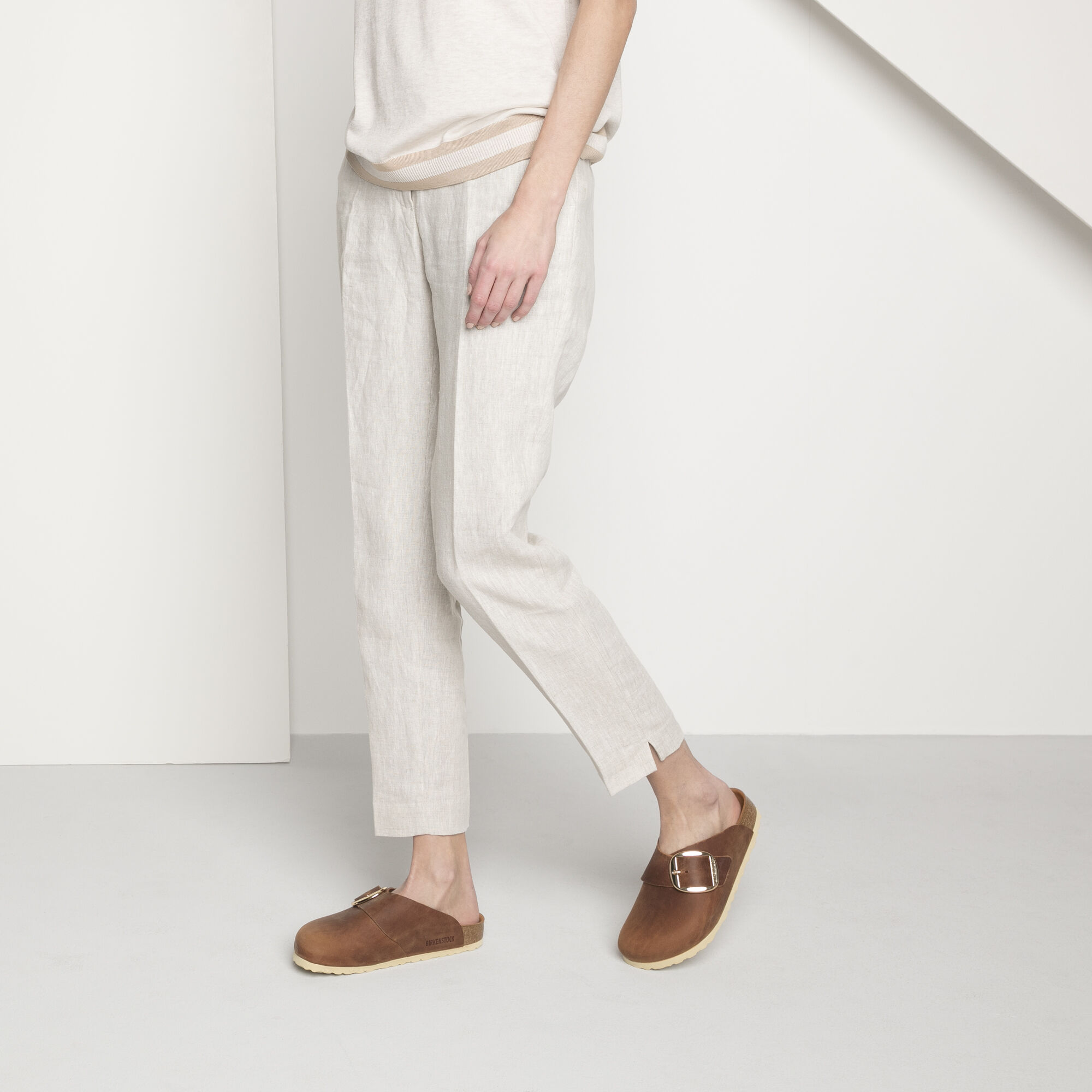 birkenstock basel big buckle clog