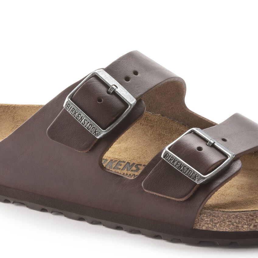 Arizona Grip Natural Leather Vintage Wood Roast BIRKENSTOCK