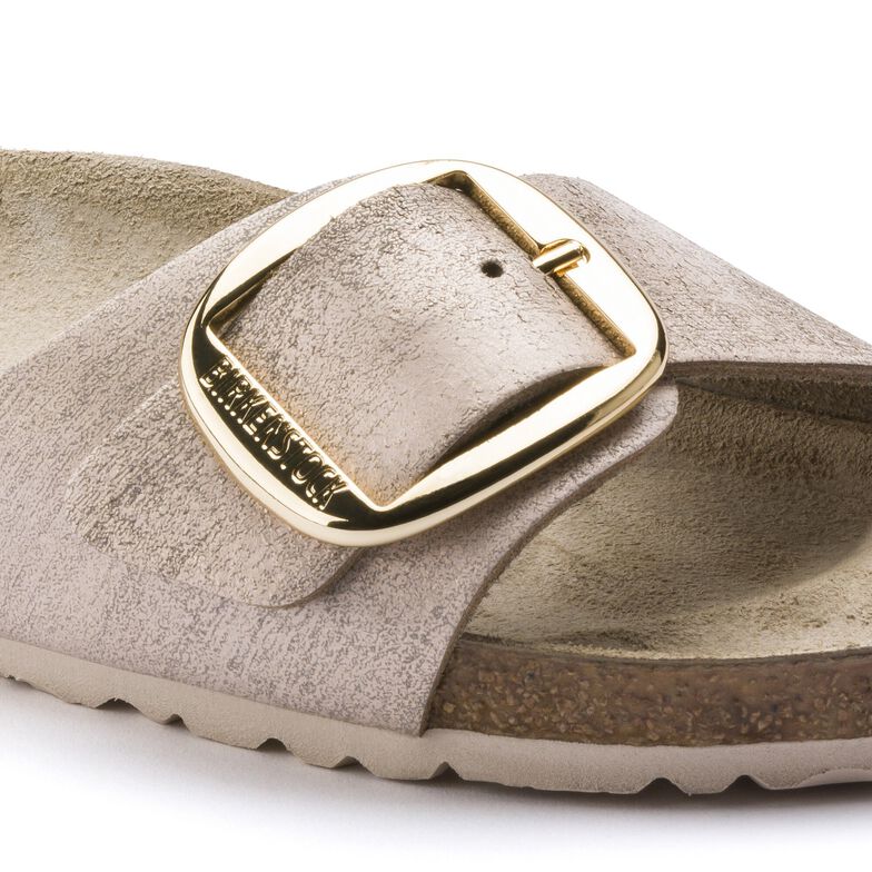 Madrid Suede Leather Washed Metallic Rose Gold Madrid Suede Leather Washed Metallic Rose Gold