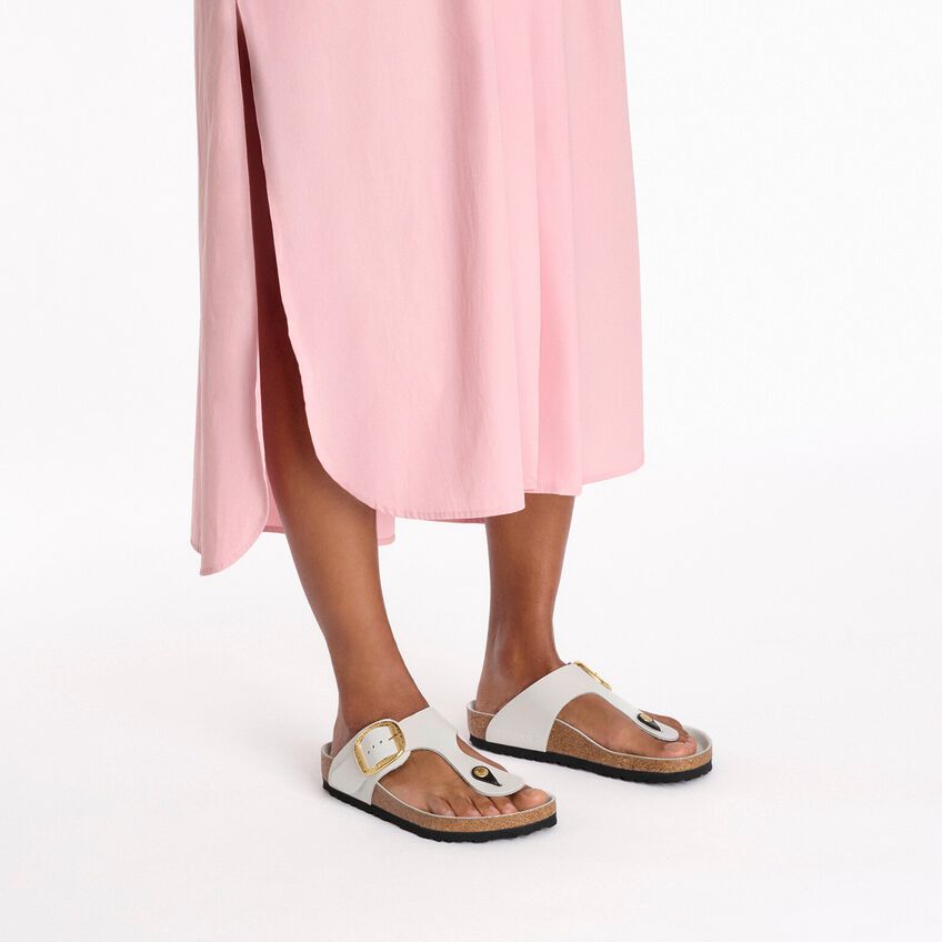 Gizeh Big Buckle Natural Leather Patent