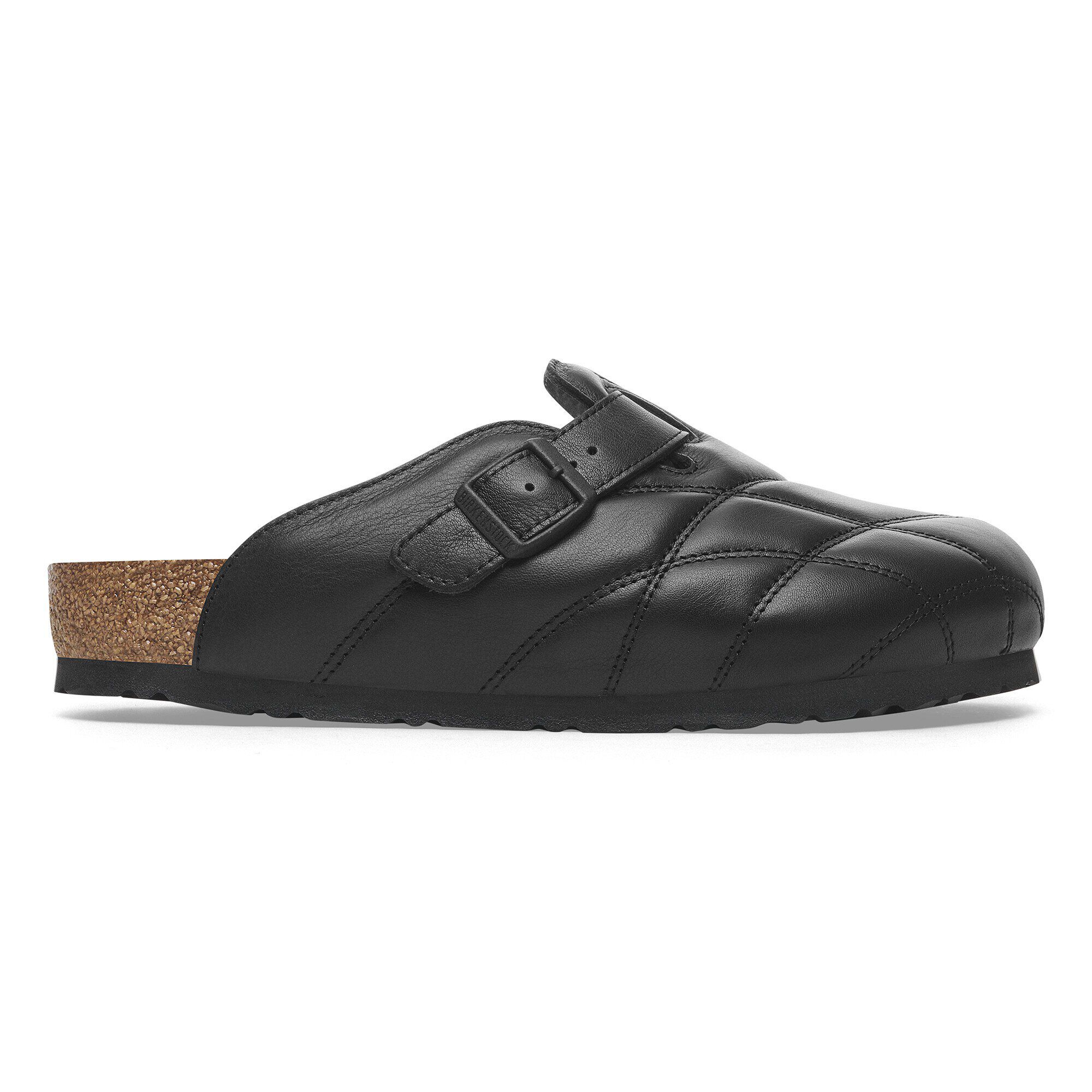 Boston Quilted Natural Leather black | BIRKENSTOCK