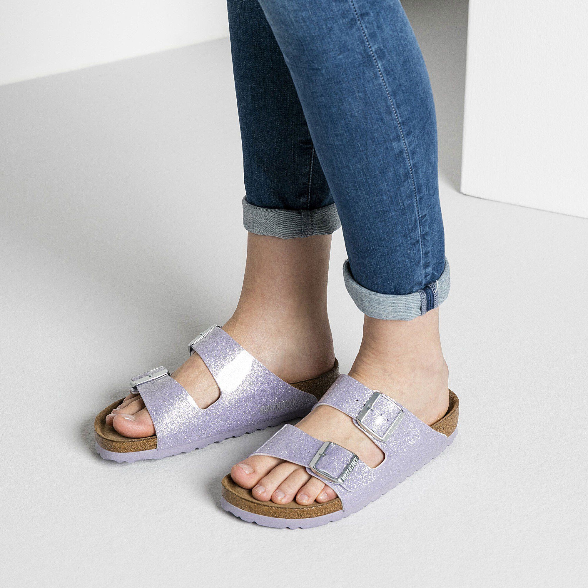 Lavender birkenstocks Clearance