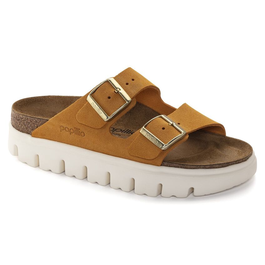 innovation måtte lugt Arizona PAP Chunky Suede Leather Apricot | BIRKENSTOCK