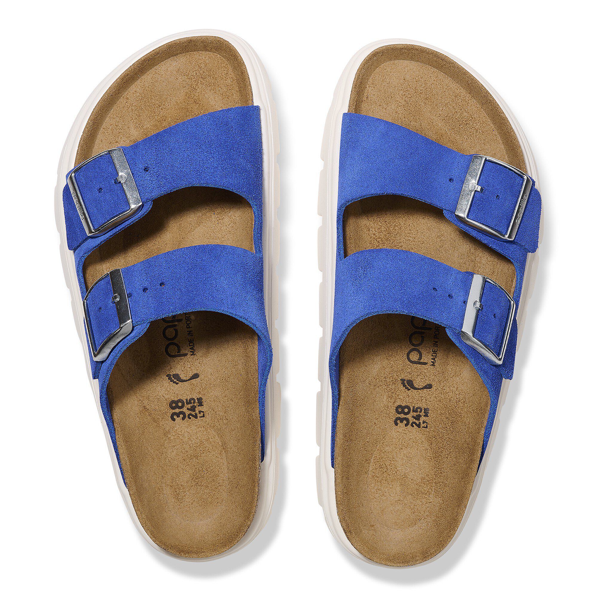 Arizona PAP Chunky Veloursleder Ultra Blue
