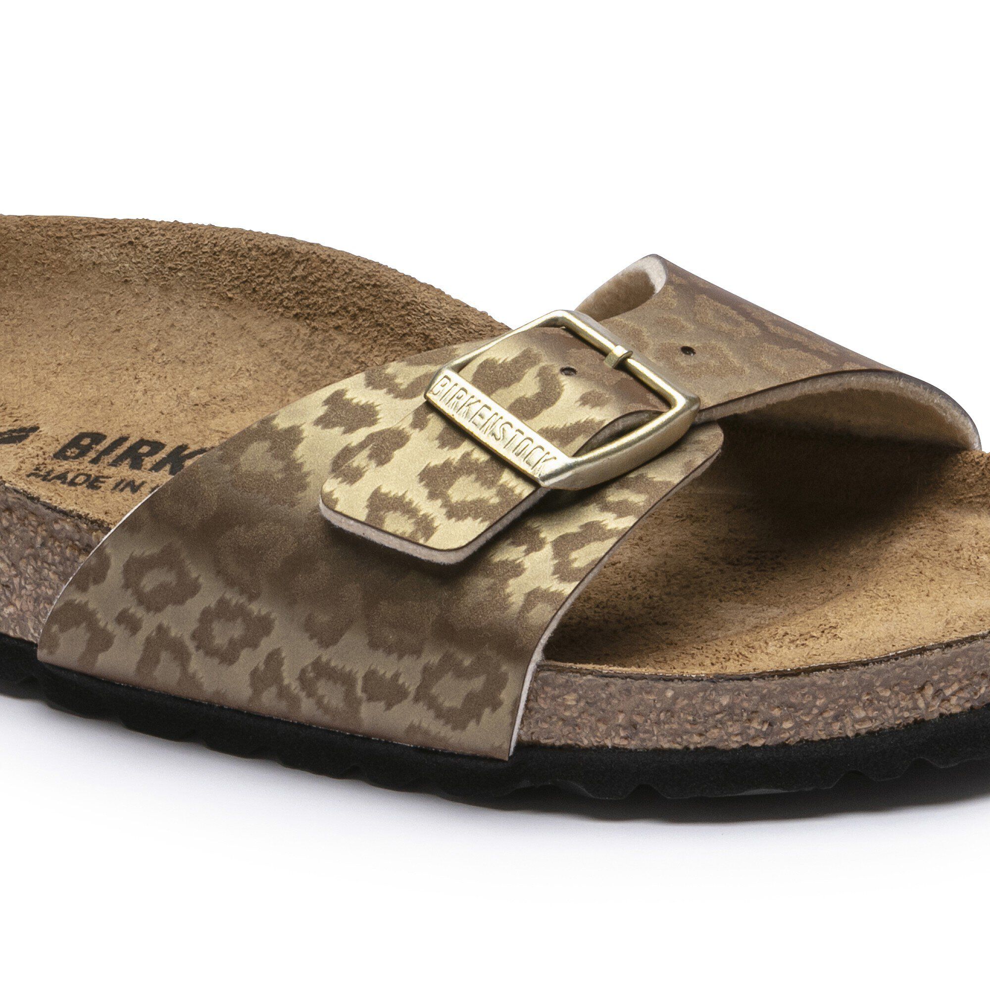 birkenstock boston leopard