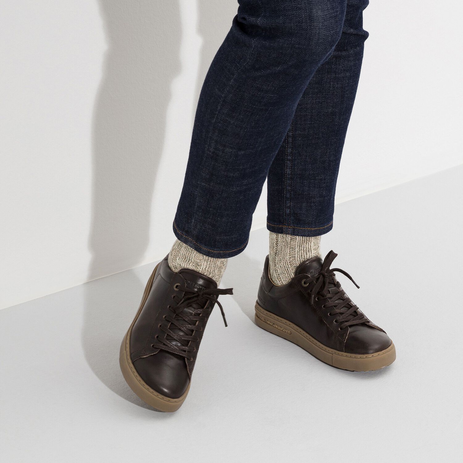 Bend Low Natural Leather Aviator Mocha BIRKENSTOCK