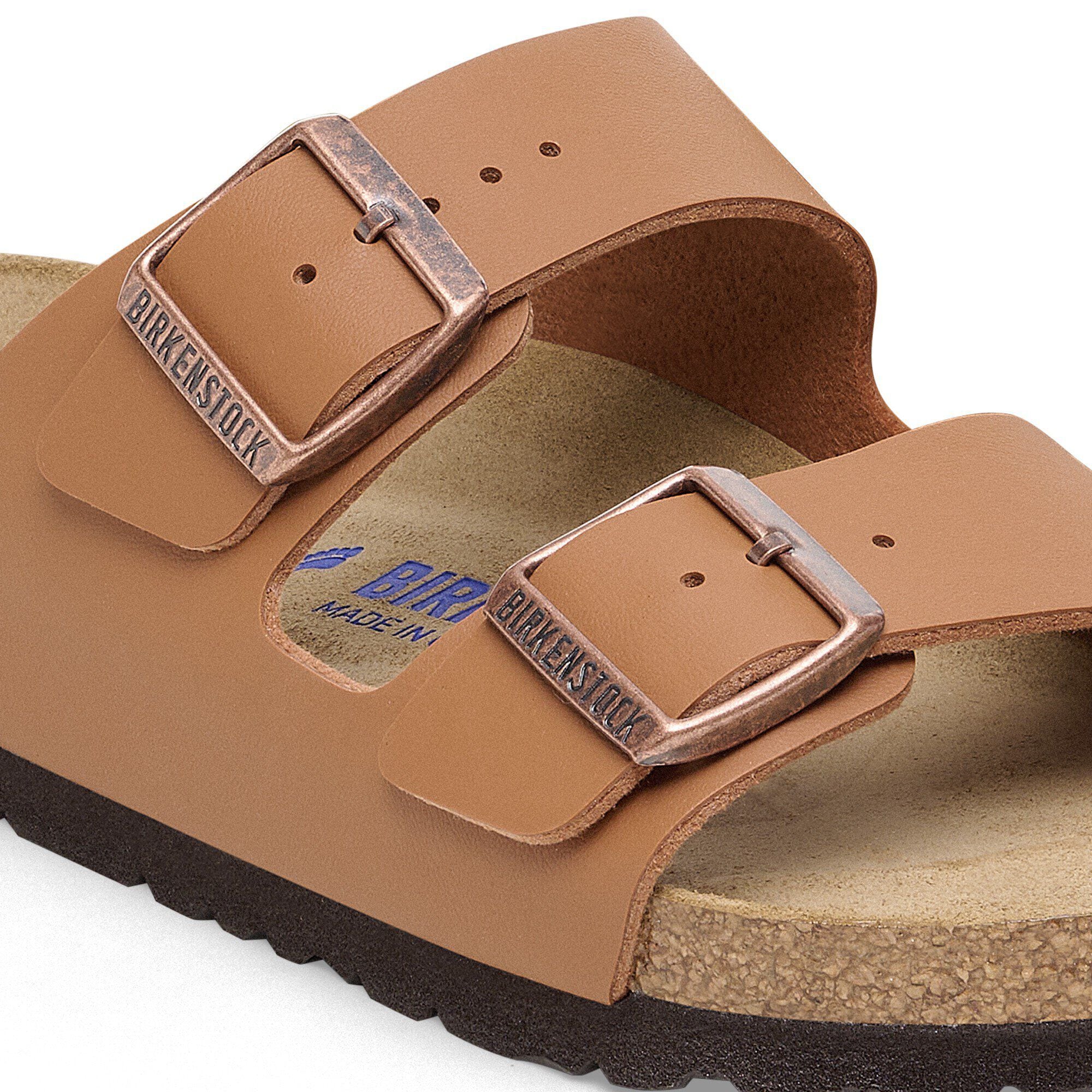 Birkenstock arizona soft brown on sale