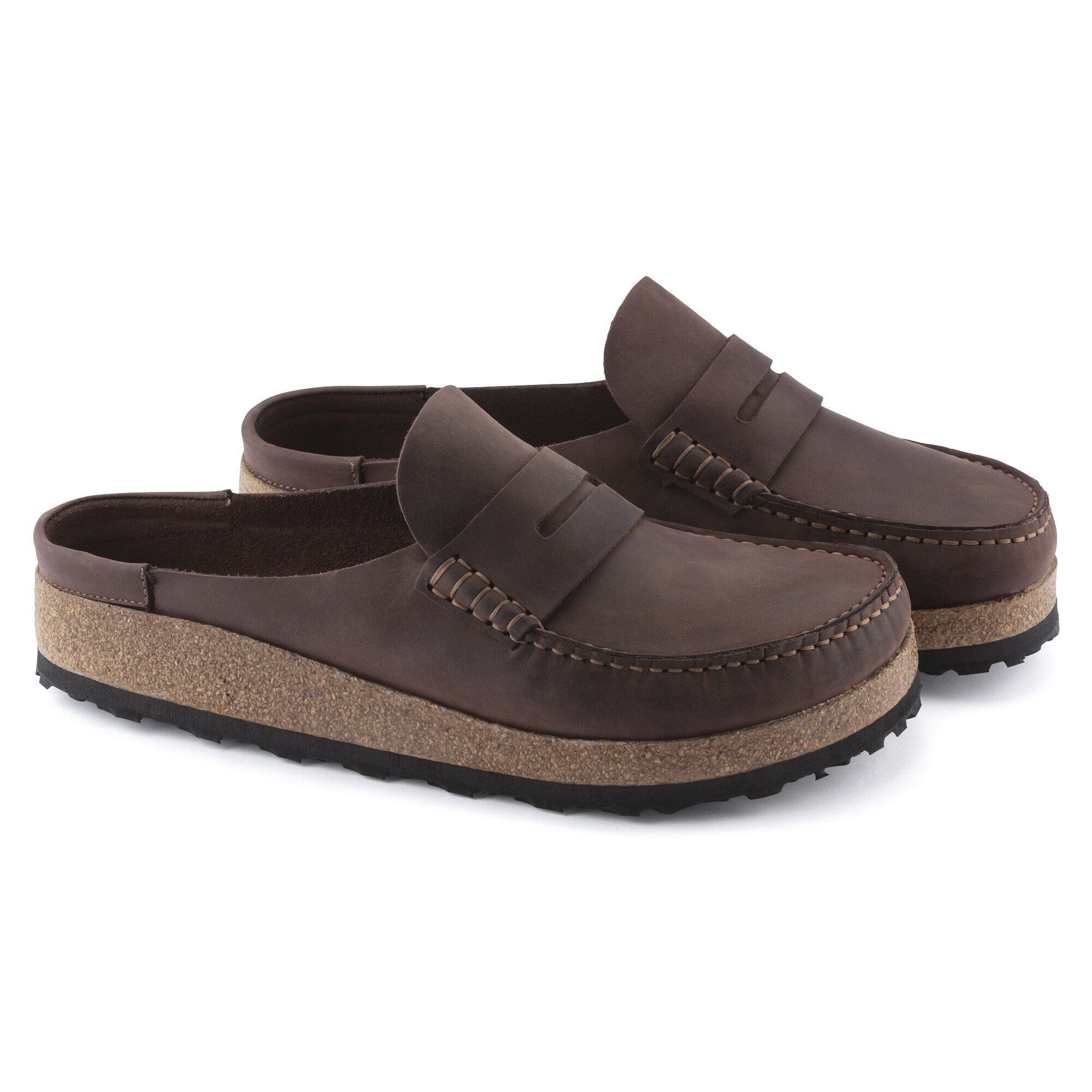 Naples Natural Leather Oiled Habana | BIRKENSTOCK