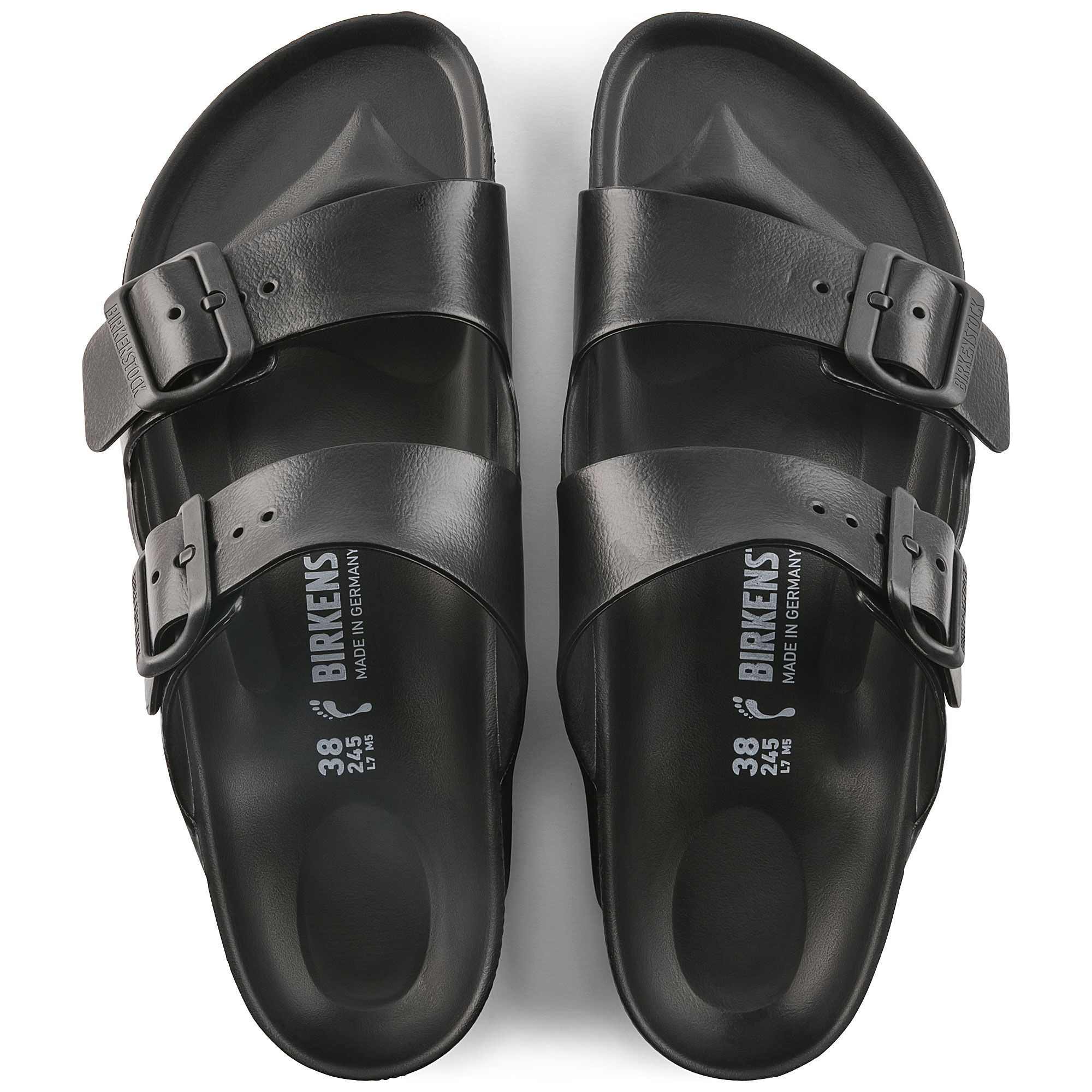 All black birkenstocks women's new arrivals