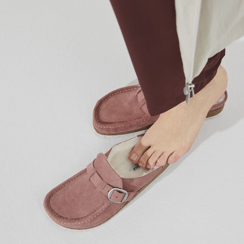 Buckley Shearling Suede Leather Buckley Shearling Suede Leather