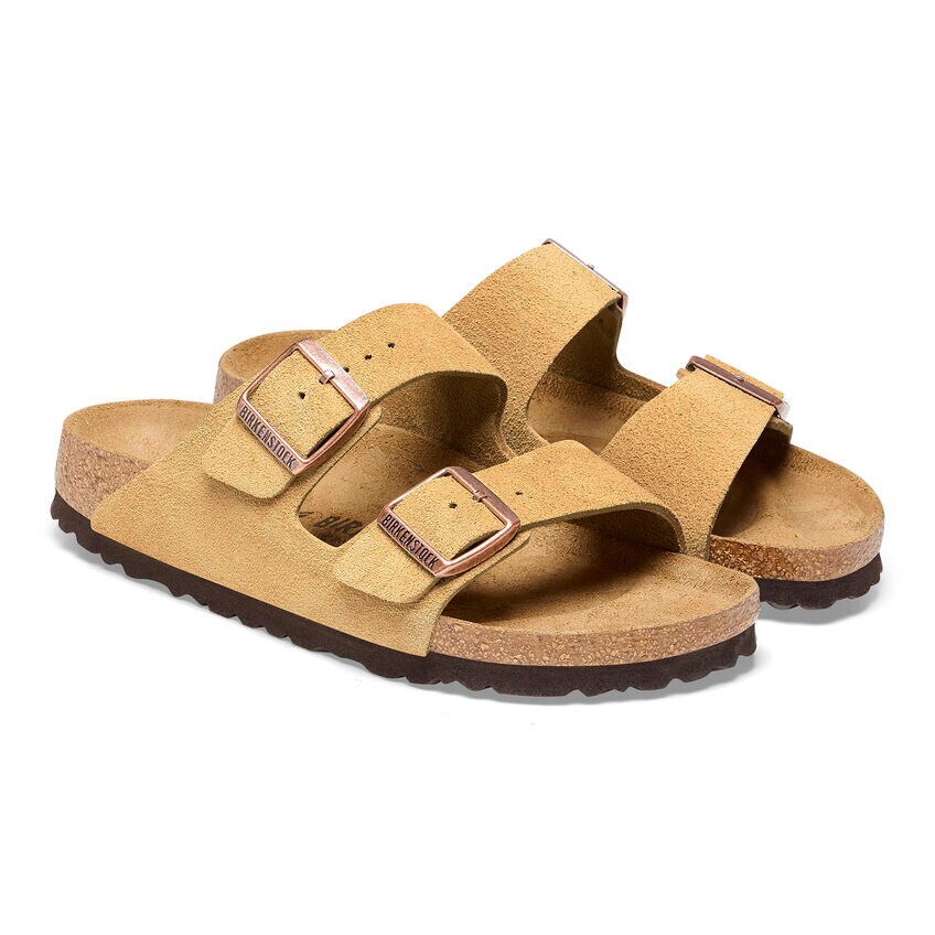 Misforståelse tro Anvendelig Arizona Suede Leather Latte Cream | BIRKENSTOCK