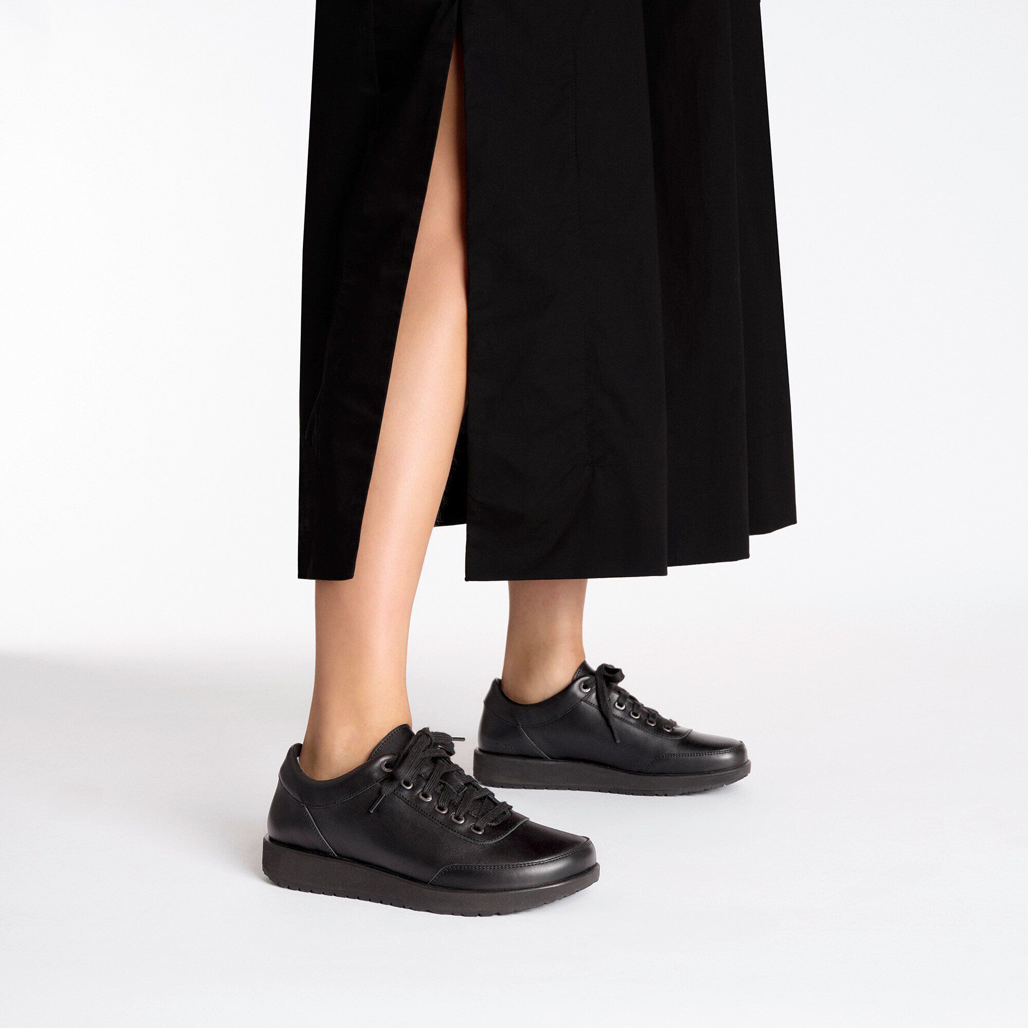 Honnef 365 Natural Leather Black | BIRKENSTOCK