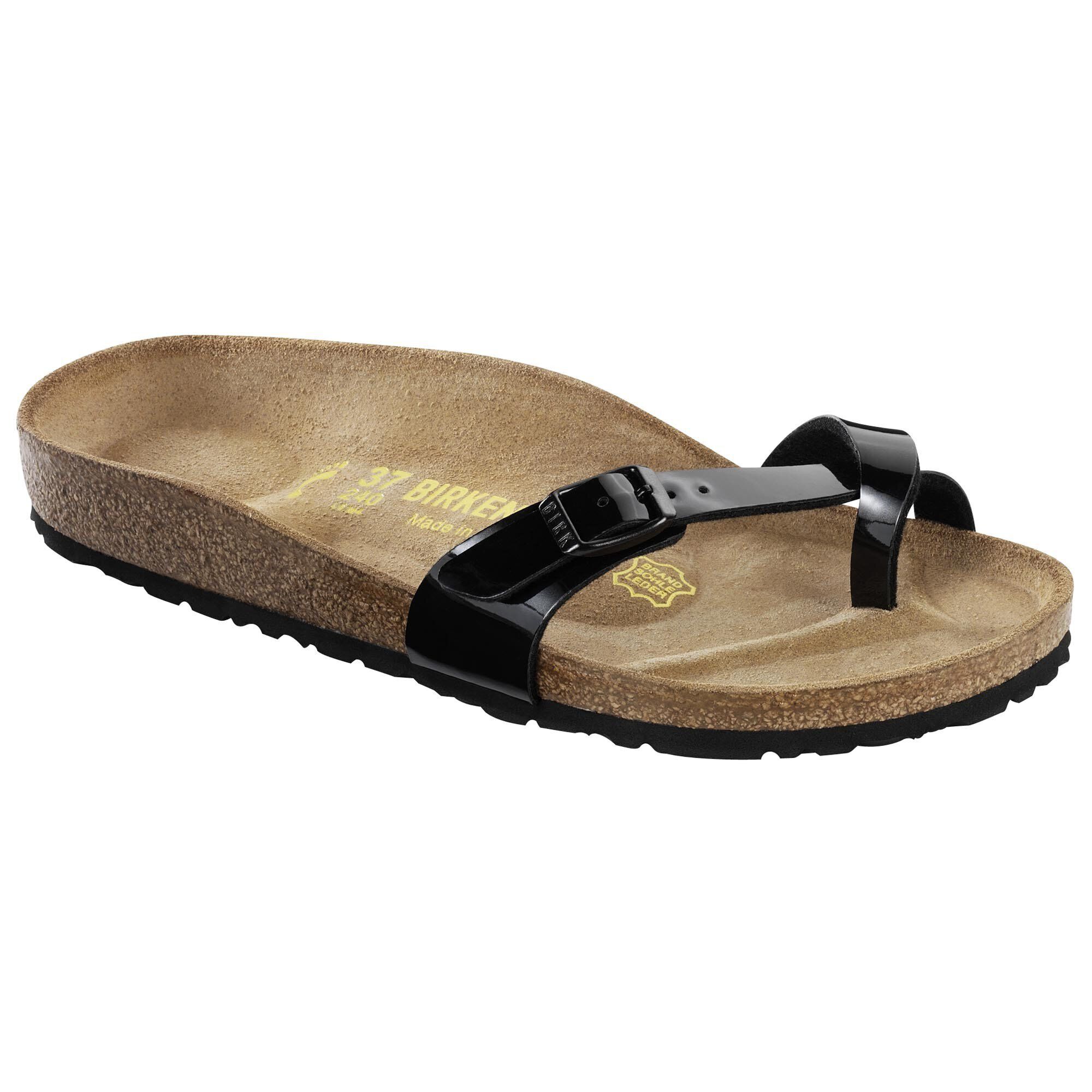birkenstock patent black