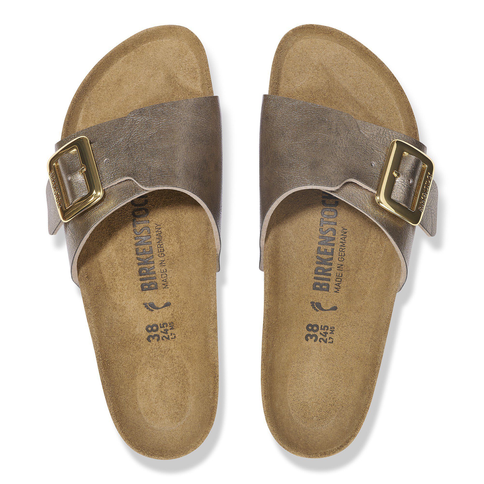 Catalina Cushion Buckle Birko-Flor Graceful Taupe | BIRKENSTOCK