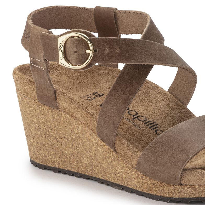 Sibyl Ring-Buckle Natural Leather