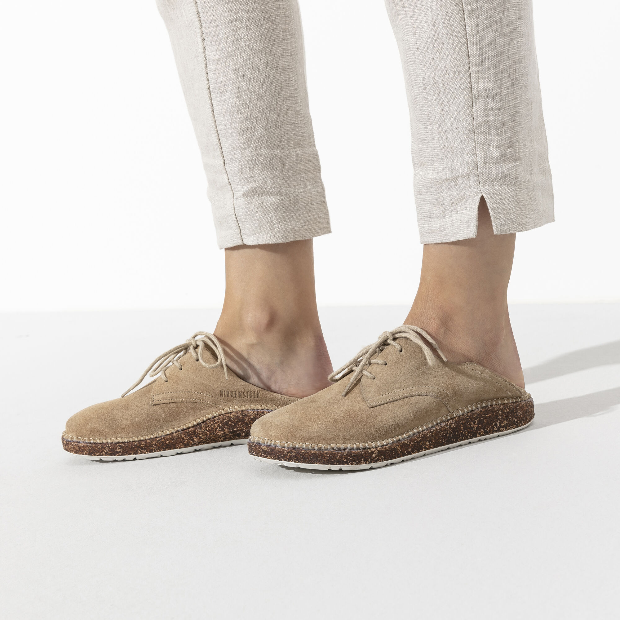 Gary Suede Leather Sand | shop online 
