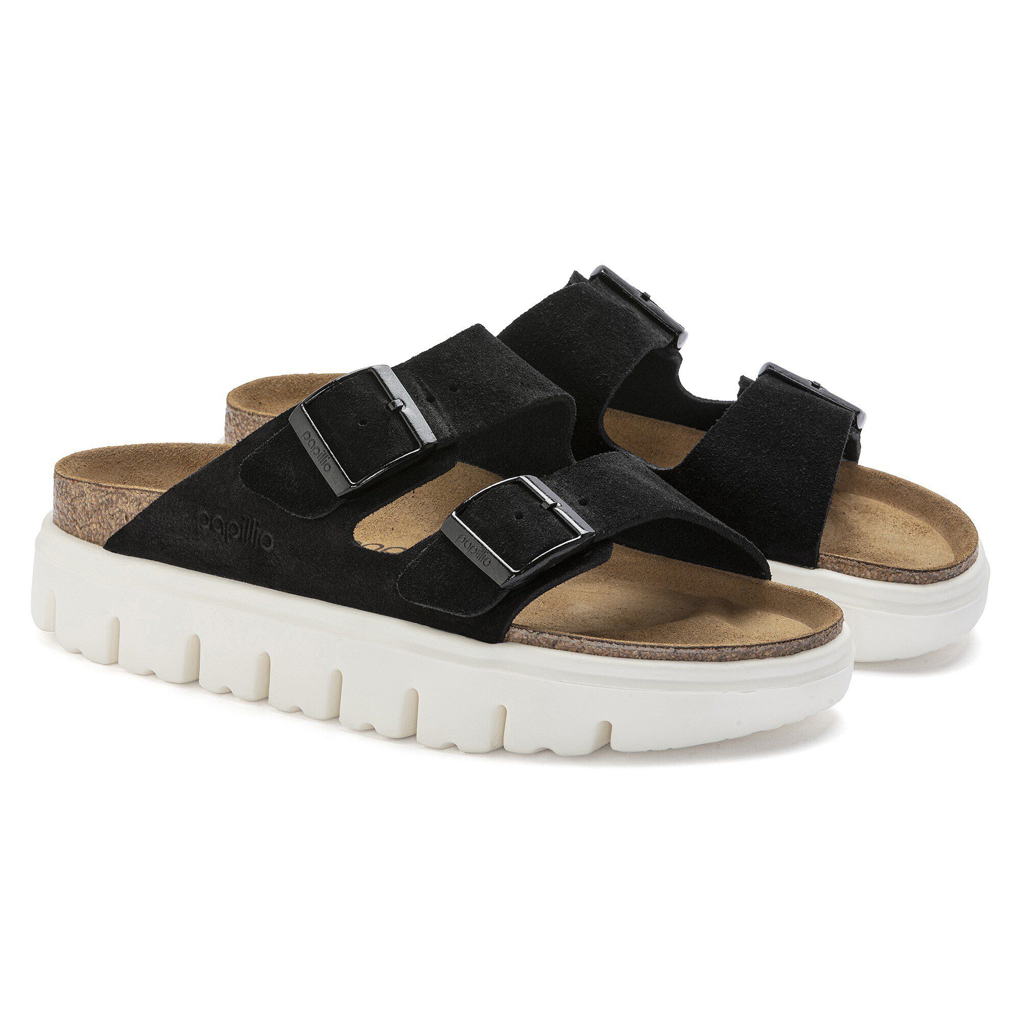 Arizona Chunky Leather Black | BIRKENSTOCK