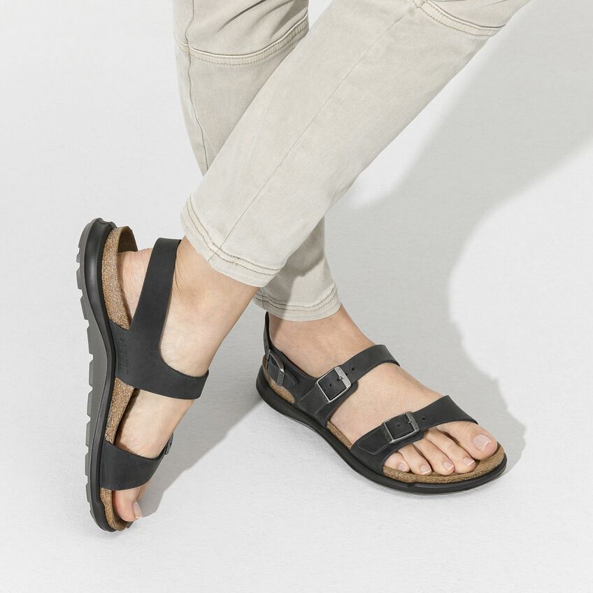 Sonora Women Oiled Leather Black BIRKENSTOCK