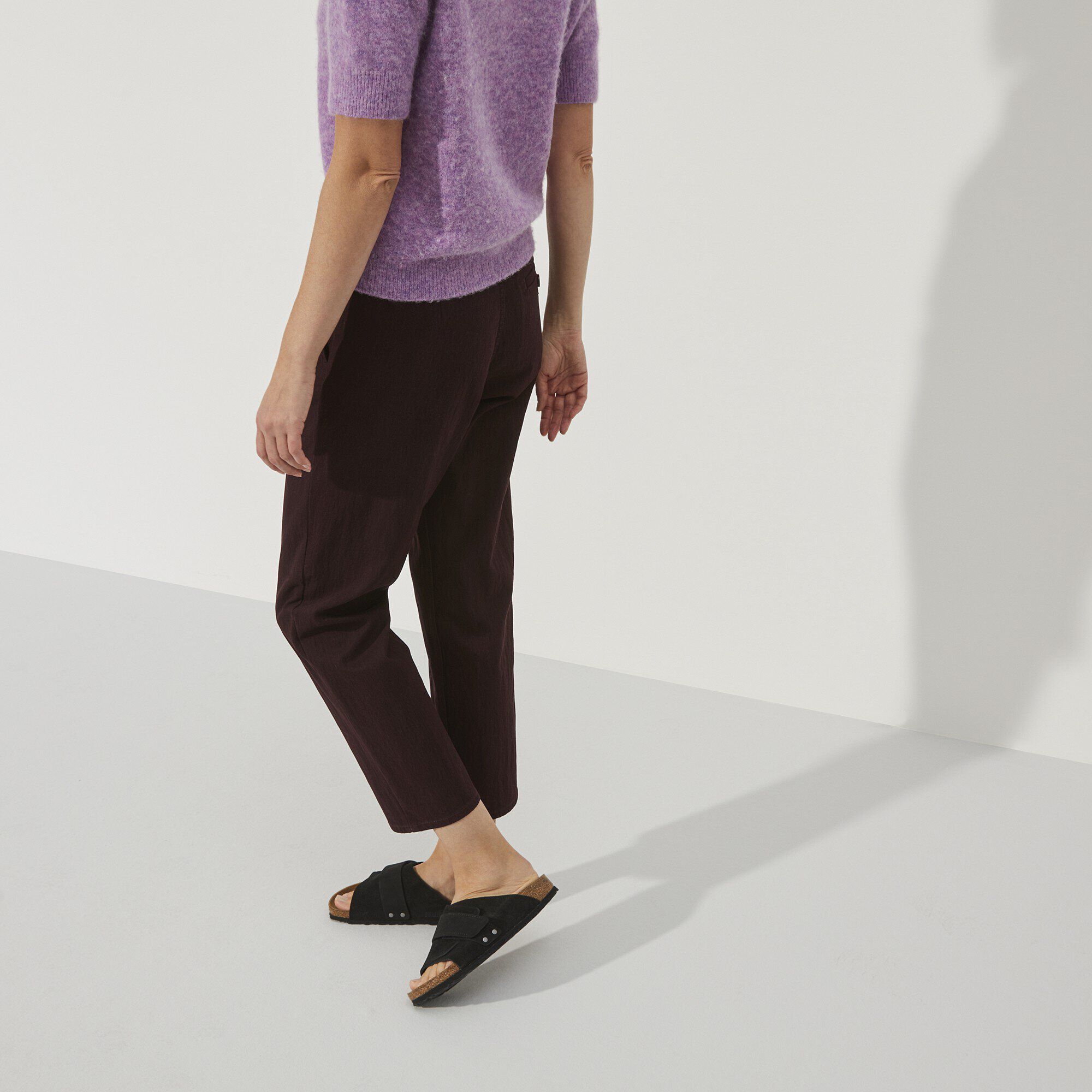 Kyoto nubuk/zamsz Black | BIRKENSTOCK