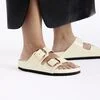 Arizona Big Buckle Natural Leather Patent