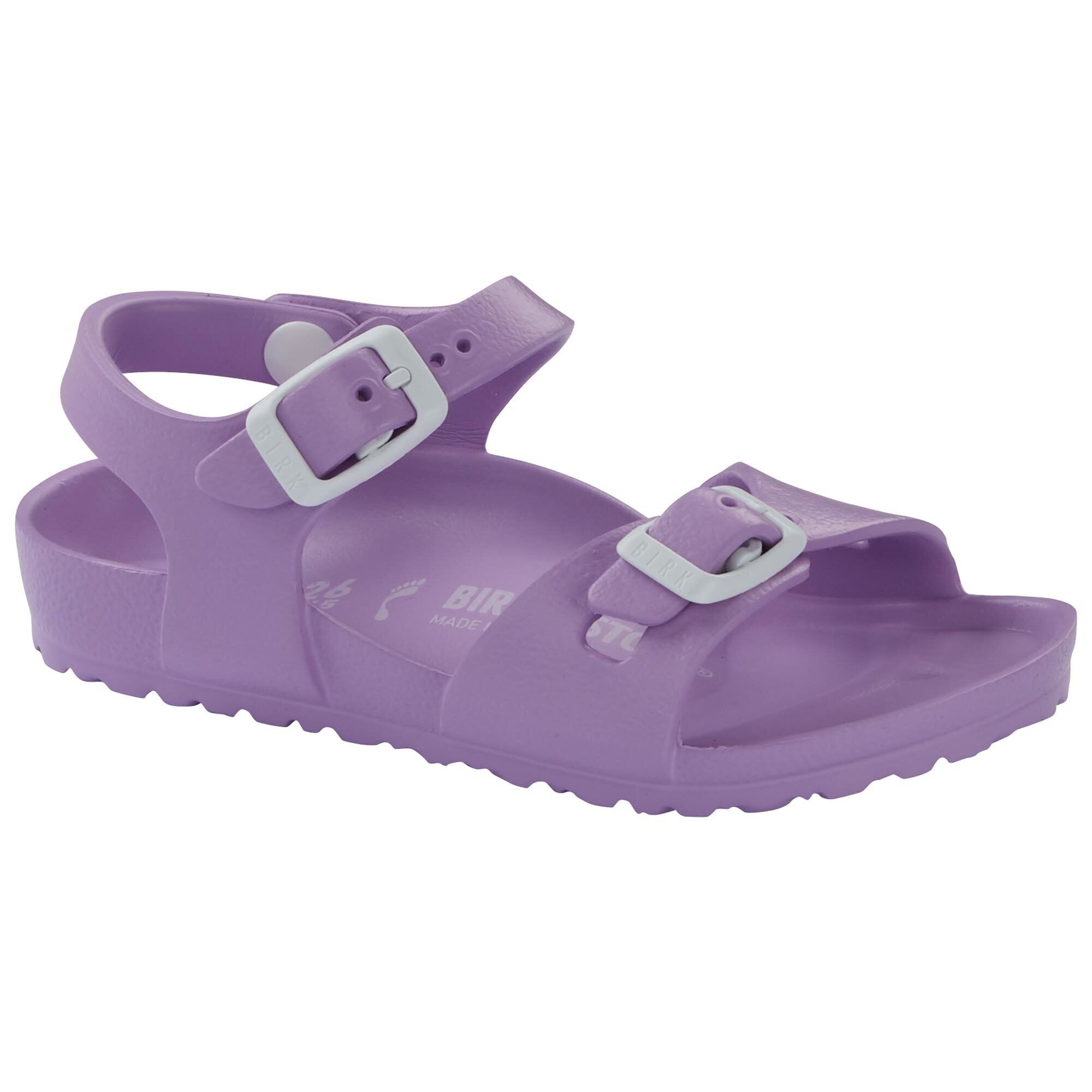 lavender birkenstocks eva