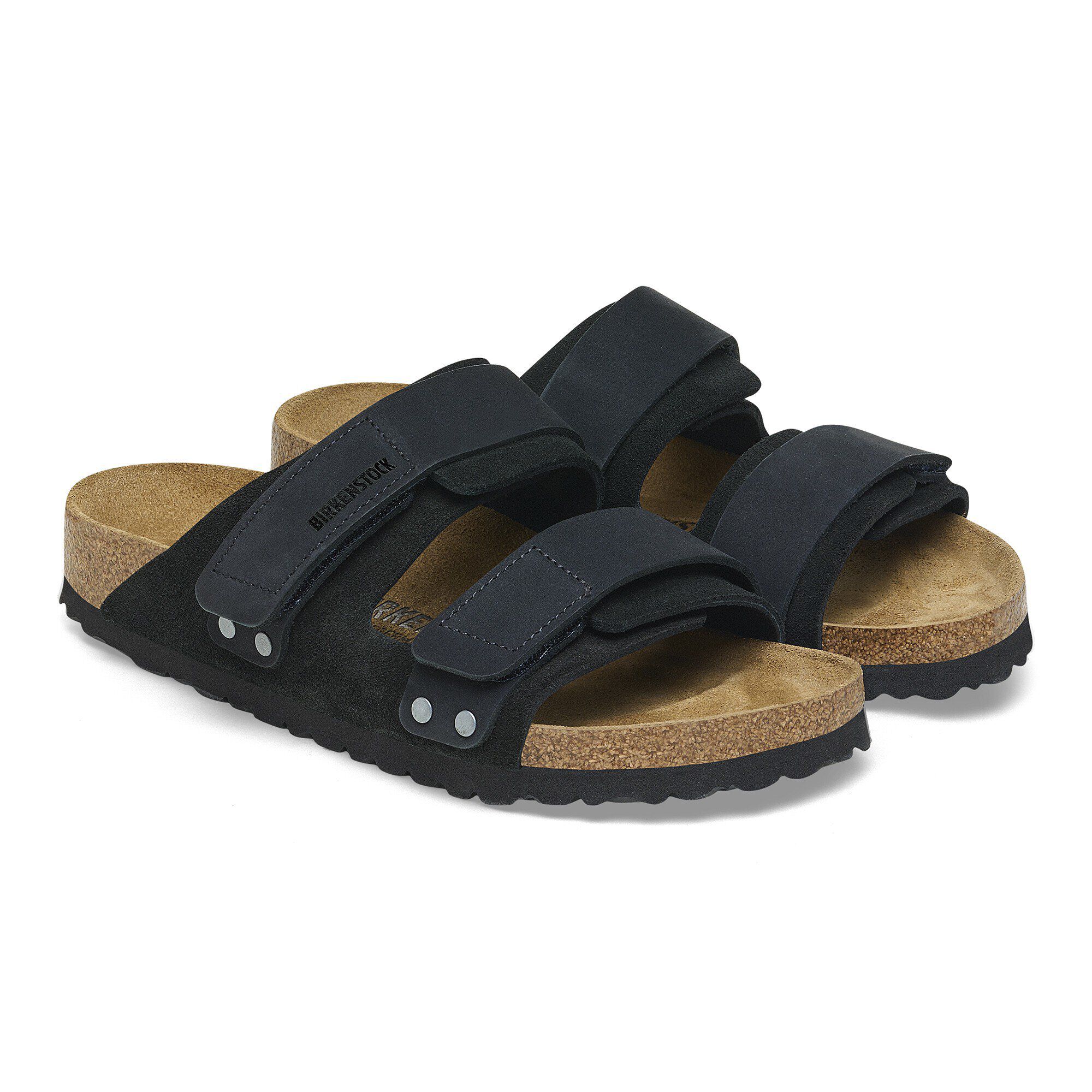 Uji / ウジ ヌバック/スエードレザー ブラック | BIRKENSTOCK