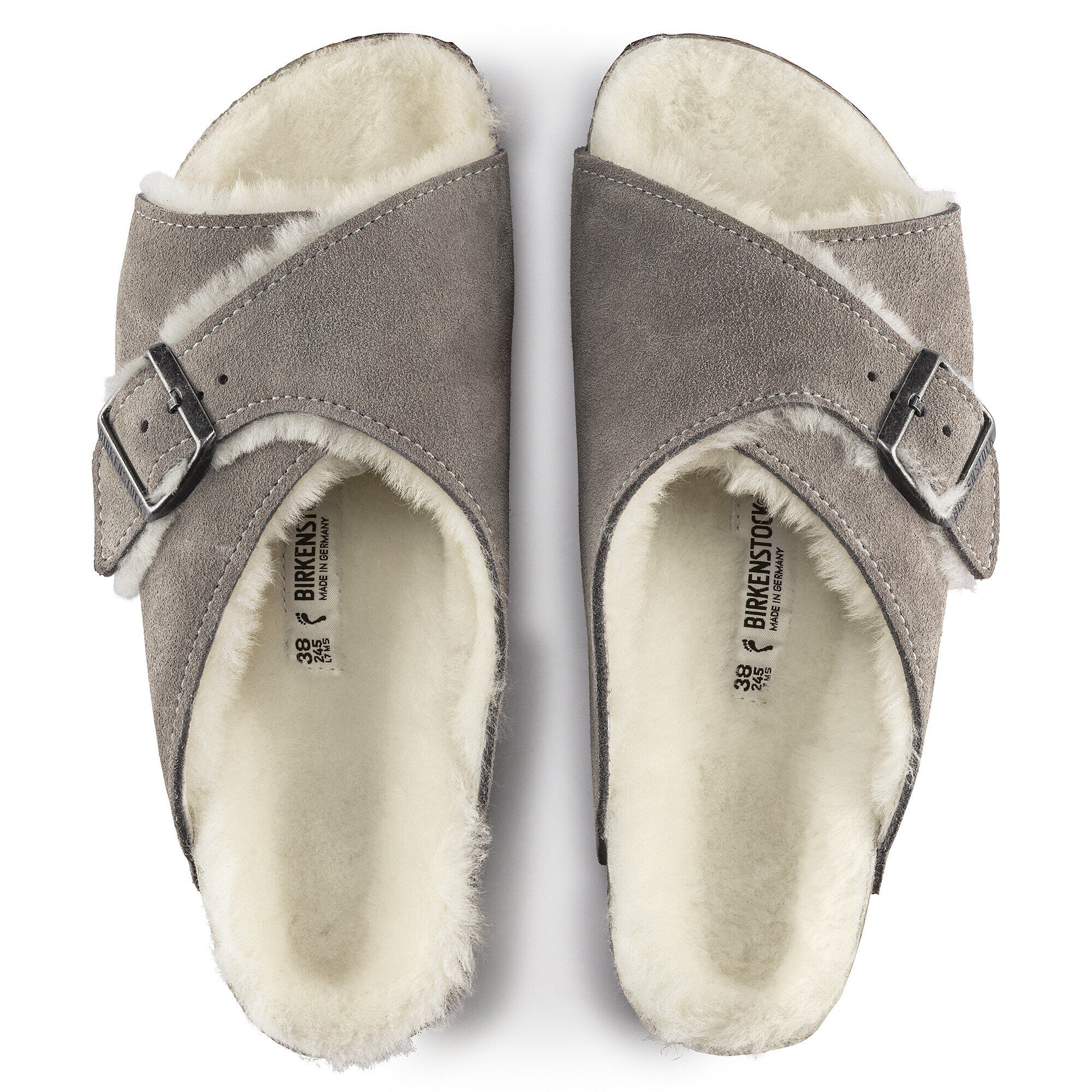 Birkenstock arosa shearling clearance