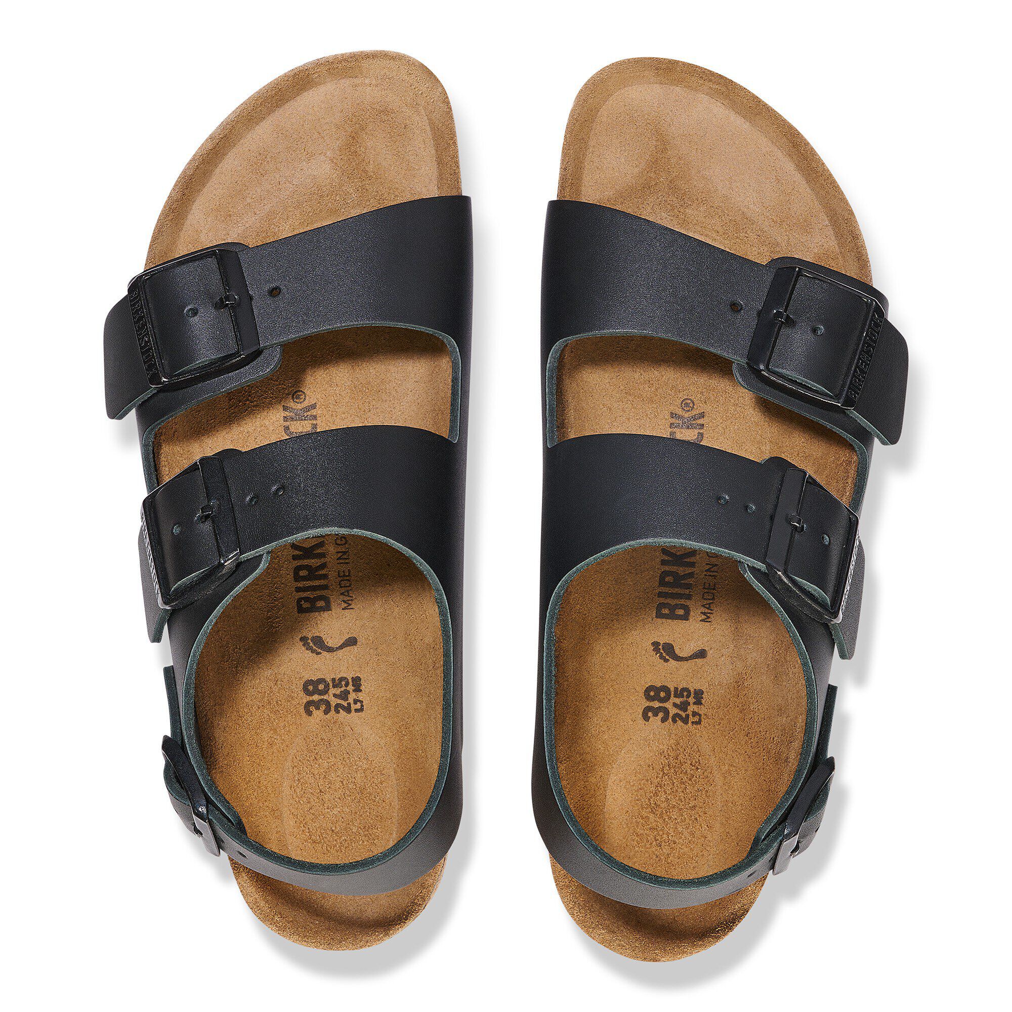 Milano / ミラノ ナチュラルレザー ブラック | BIRKENSTOCK