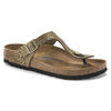 Gizeh Micro Fibre Shiny Python Mud Green