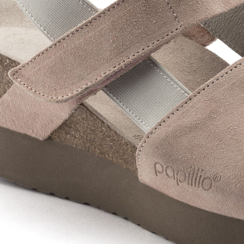 Linda Suede Leather/Stretch Smooth Rose Linda Suede Leather/Stretch Smooth Rose