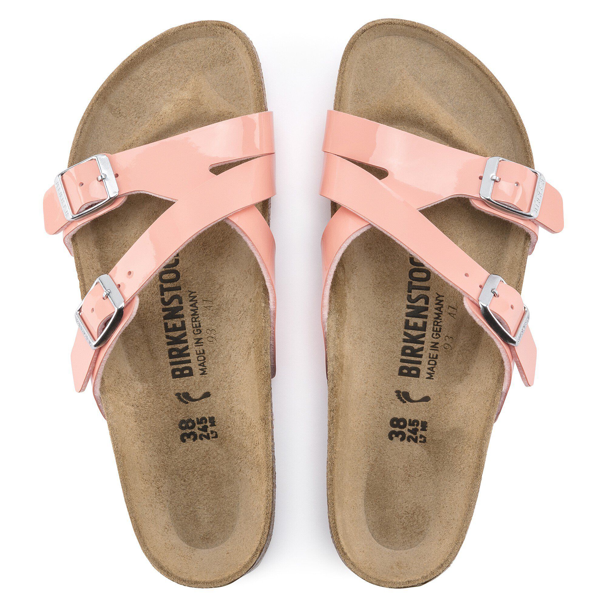 Yao Balance Birko-Flor Patent Patent Coral Peach | BIRKENSTOCK Yao Balance Birko-Flor Patent Patent Coral Peach | BIRKENSTOCK