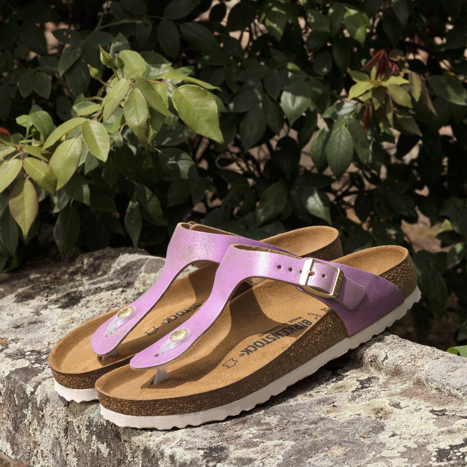 gizeh suede leather vintage metallic rose copper