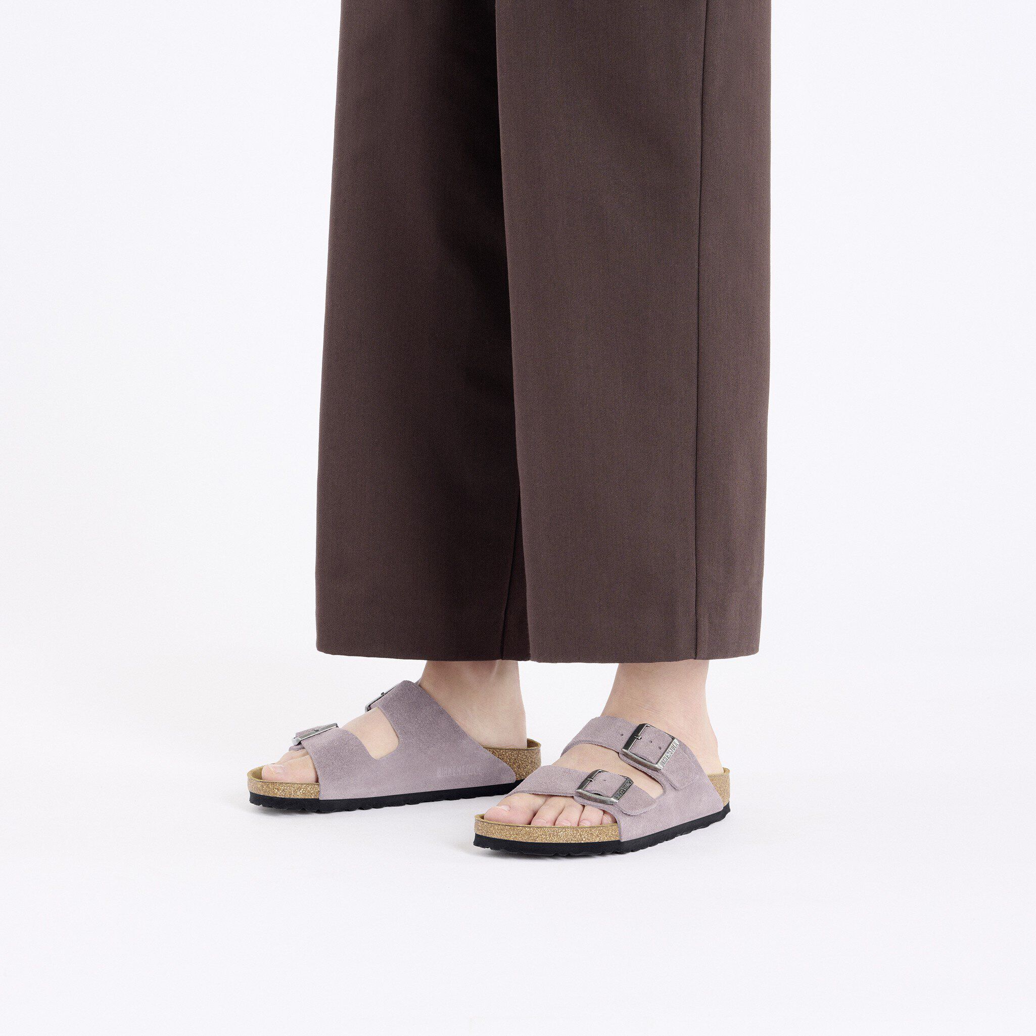 Birkenstock lavender suede on sale