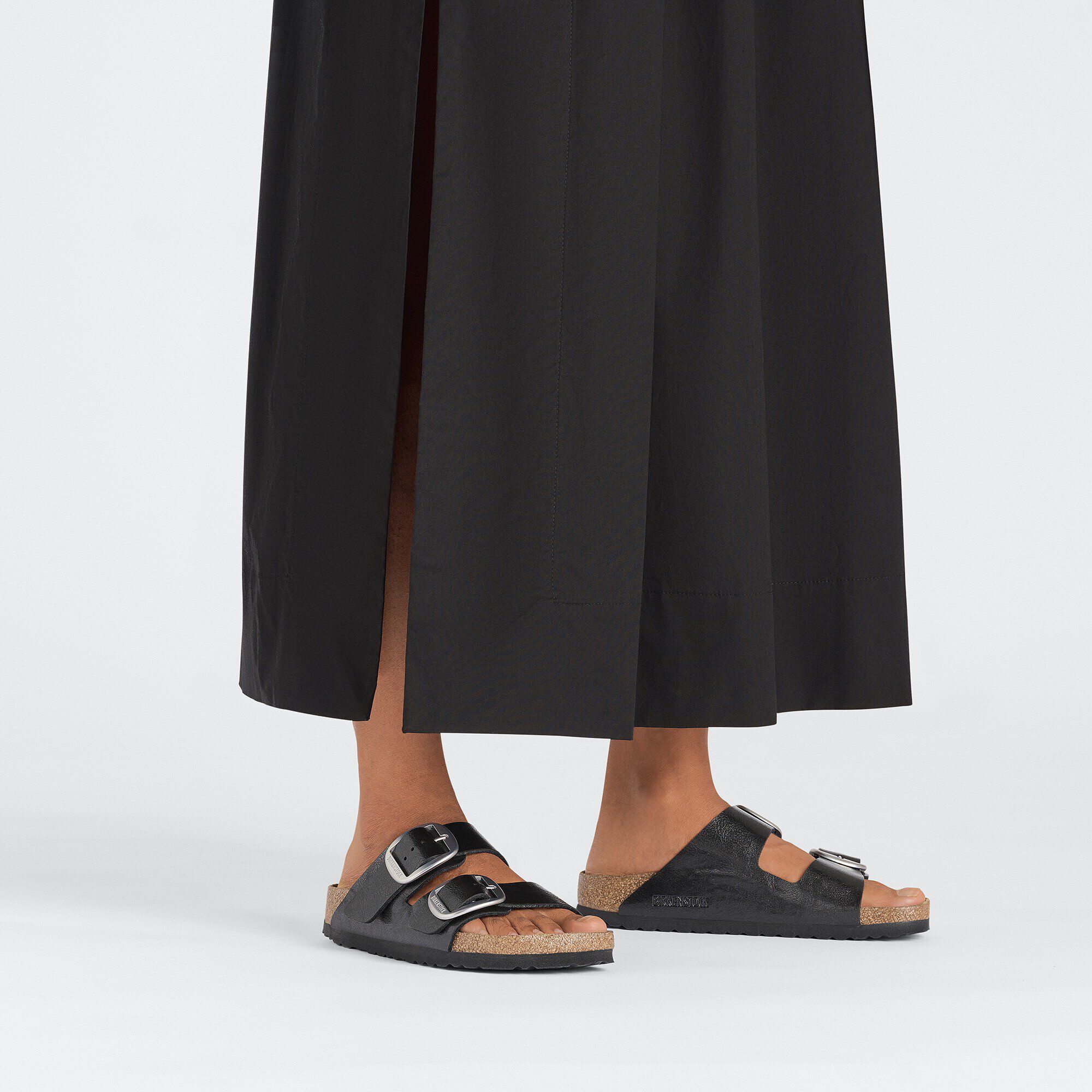 Arizona Big Buckle Birko-Flor Graceful Licorice | BIRKENSTOCK